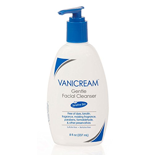Product Cover Vanicream Gentle Facial Cleanser with Pump Dispenser | Fragrance, Gluten and Sulfate Free | For Sensitive Skin | 8 Fl Oz