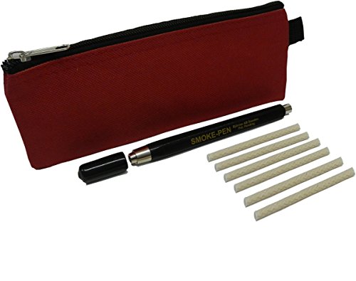 Product Cover MeterMall S220-KIT-A Regin Smoke Pen with 6 Wicks and Carry Case. Dense, white smoke trail for finding drafts and air leaks.