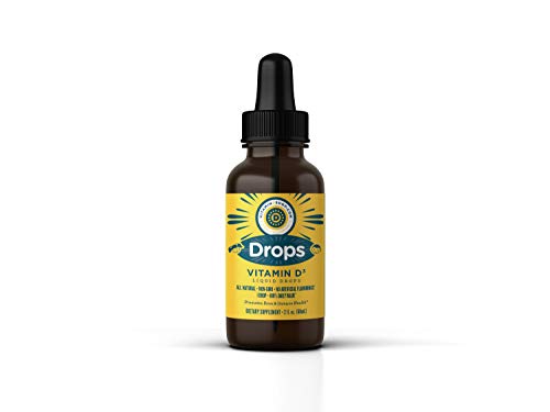 Product Cover VitaminDshop - Vitamin D3 Liquid Drops for Infants, 400 IU per Drop, 2 Oz Bottle