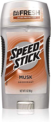 Product Cover Speed Stick Deodorant, Musk 3 oz (Pack of 6)