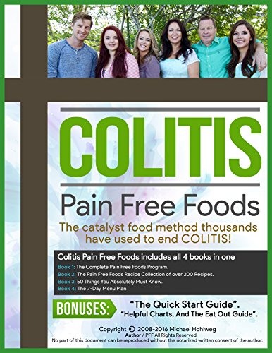 Product Cover Ulcerative Colitis Diet For Restored Intestinal Health: Colitis Diet Program, Recipe Book (200+) recipes, Meal Plans, and 50 Essential Tips For Recovery (Tens of Thousands Already Helped!)