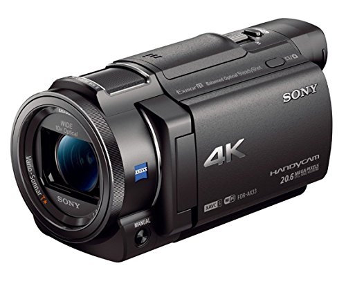 Product Cover Sony 4K HD Video Recording FDRAX33 Handycam Camcorder