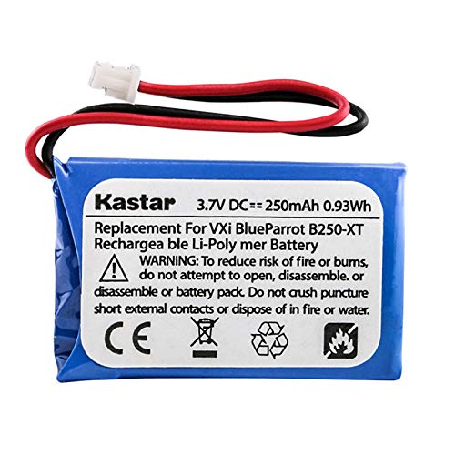 Product Cover Ultralast Rechargeable Replacement Battery for VXI Blue Parrott 052030, 502030 fits BlueParrott B250-XT Wireless Bluetooth Headset, Roadwarrior, Blue-Parrot PL602030