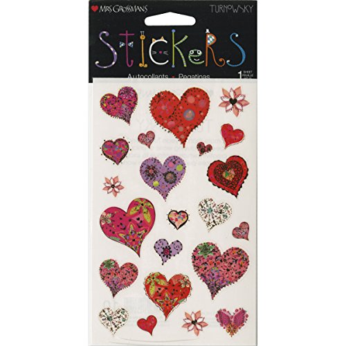 Product Cover Mrs Grossman MG199-46815 Dazzling Hearts Stickers