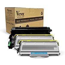 Product Cover V4INK Compatible (1 Drum + 2 Toners) Brother TN360 Toner Cartridge + DR360 Drum Set Use with Brother DCP-7030 DCP-7040 HL-2140 2150N HL-2170W Brother MFC-7340 MFC-7840W 7440N MFC-7345N Printer