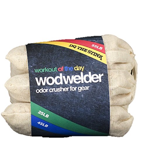 Product Cover w.o.d welder 3 Pack Natural Odor Crushers Bags - Eliminate Odor 100% Natural & Chemical Free from Gym Bags, Shoes & Home - Moisture Absorber -Essential Oils Natural Antibacterial & Antifungal