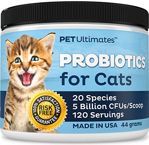 Product Cover Pet Ultimates Probiotics for Cats, 44 grams