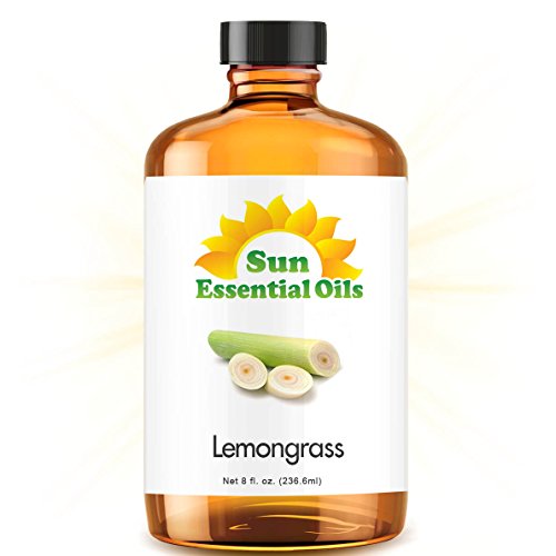 Product Cover Lemongrass Essential Oil (Huge 8oz Bottle) Bulk Lemongrass Oil - 8 Ounce