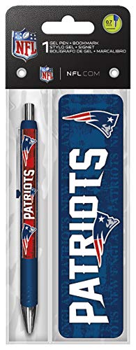Product Cover Trends International New England Patriots Gel Pen + Bookmark Pack