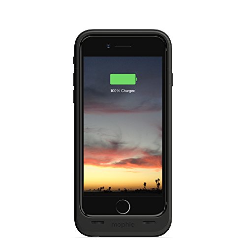 Product Cover mophie juice pack Air - Slim Protective Mobile Battery Case for Apple iPhone 6 and iPhone 6s - Black