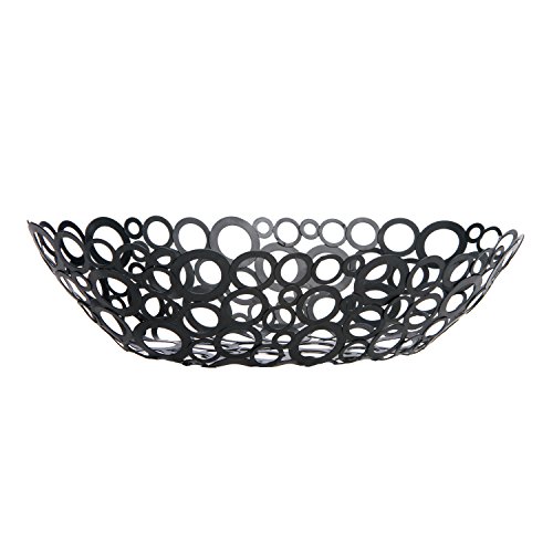 Product Cover Hosley Decorative Iron Bowl - Your Choice of Design. Ideal for Decorative Orbs and Potpourri. O4 (a 16