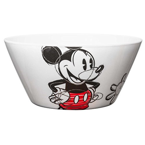 Product Cover Zak Designs MMNP-0361-B Kid's Soup Bowl, Melamine, Disney Mickey Mouse