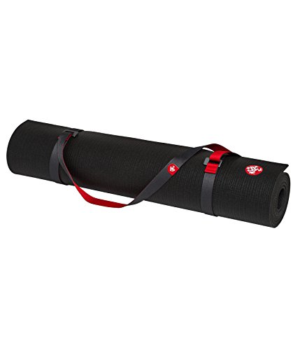 Product Cover Manduka Go Move Yoga Mat Carrier, Adjustable Strap, Suitable for all Yoga Mats, Thunder