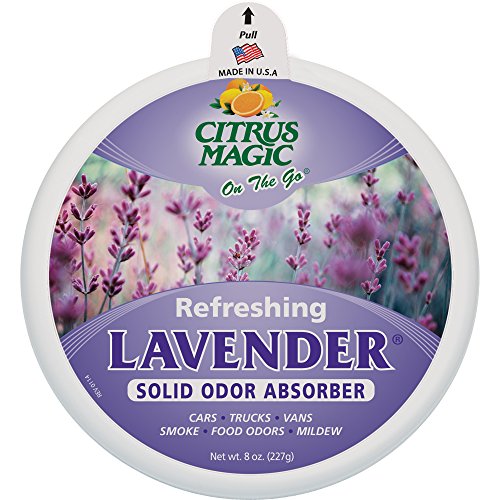 Product Cover Citrus Magic On The Go Solid Air Absorber Refreshing Lavender, Pack of 3, 8-Ounces Each