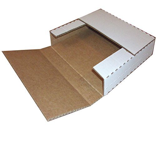 Product Cover 100 Record lp Mailer Mailers White Holds 1 to 4 Albums - 12