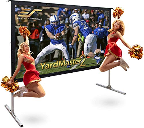 Product Cover Elite Screens Yard Master 2, 135 inch Outdoor Projector Screen with Stand 16:9, 8K 4K Ultra HD 3D Fast Fold Portable Movie Theater Cinema 135
