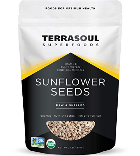 Product Cover Terrasoul Superfoods Organic Hulled Sunflower Seeds, 2 Pounds