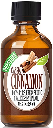 Product Cover Cinnamon Cassia Essential Oil - 100% Pure Therapeutic Grade Cinnamon Cassia Oil - 60ml