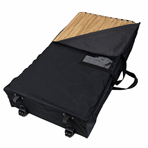 Product Cover IncStores Trade Show Flooring Cases - Portable Foam Tile Case for Trade Show Floors & Event Flooring (Holds 25 Foam Tiles 5/8inx24inx24in)