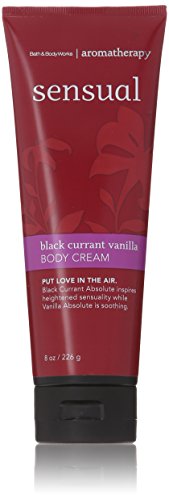 Product Cover Bath & Body Works Aromatherapy Sensual Black Currant Vanilla Body Cream, 8 Ounce