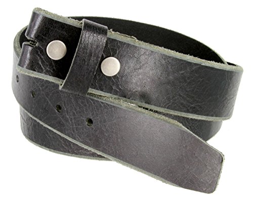 Product Cover Genuine One Piece Full Grain Vintage Buffalo Leather Belt Strap