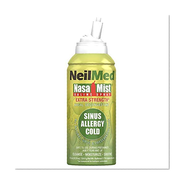 Product Cover NeilMed NasaMist Hypertonic Extra Strength Saline Spray, 125mL