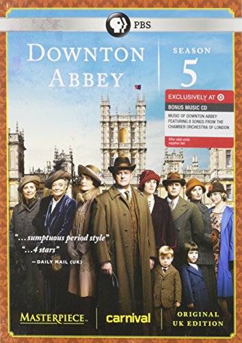 Product Cover Masterpiece: Downton Abbey Season 5 Including a Bonus Music CD 