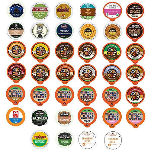 Product Cover Decaf Coffee Single Serve Cups for the Keurig K Cups 1.0 and 2.0 Brewer, 40 Count