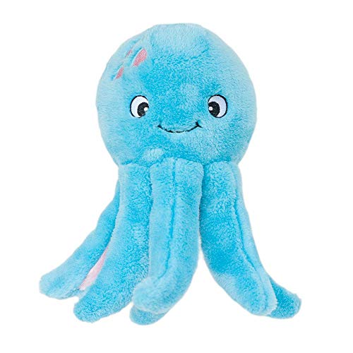 Product Cover ZippyPaws - Grunterz Grunting Plush Large Dog Toy - Oscar The Octopus