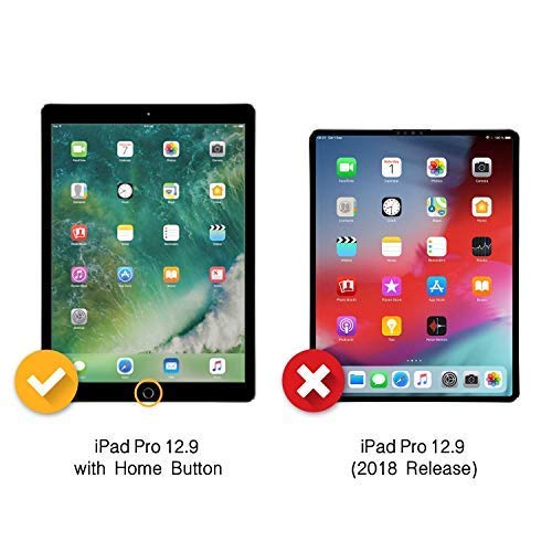 Product Cover SPARIN New iPad Pro 12.9 (2017) / iPad Pro 12.9 Screen Protector, Tempered Glass/Multi-Touch Compatible/Bubble-Free/Anti-Scratch Screen Protector for 12.9-Inch iPad Pro (2015, 2017 Release)