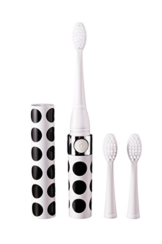 Product Cover Sonicety Electric Toothbrush HI-923 Black Polka Dot (Portable/Travel Size)