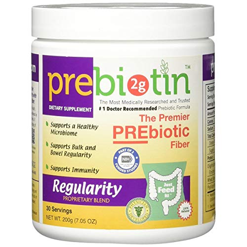 Product Cover Prebiotin Prebiotic Regularity 2g - 7.05 oz (30 Servings) | Formulated to Support Digestive Health & Bowel Regularity | Balances Gut Microbiome, Boosts Your Own Probiotics & Promotes Soft Stool
