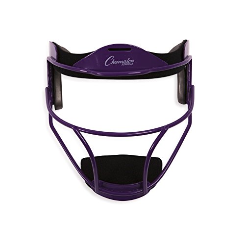 Product Cover Champion Sports Softball Fielder's Face Mask, Color Purple