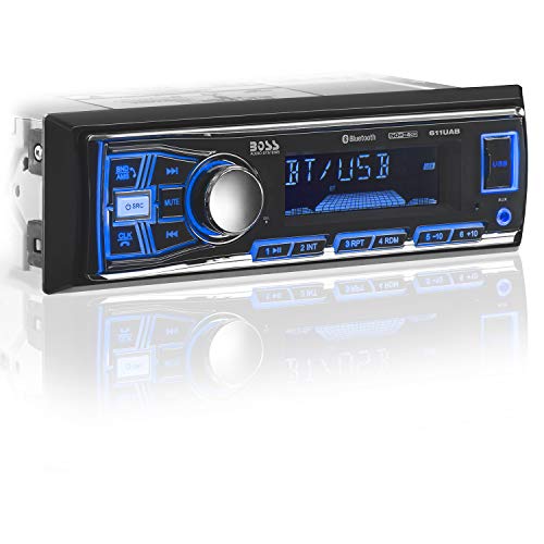 Product Cover BOSS AUDIO 611UAB Single-DIN MECH-LESS  Receiver, Bluetooth