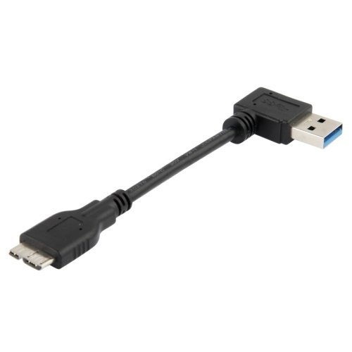 Product Cover UCEC USB 3.0 Cable - Right Angle Type A Male to USB 3.0 Micro B Male Cable - 0.2 feet (0.06 M)