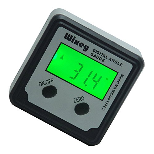 Product Cover Wixey WR300 Type 2 Digital Angle Gauge with Backlight...