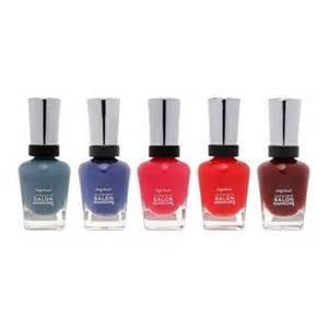 Product Cover Lot of 10 Sally Hansen Complete Salon Manicure Fingernail Polish Full Size 10 Beautiful Colors