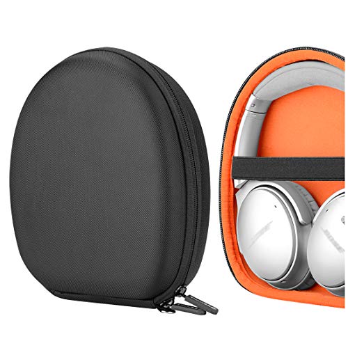 Product Cover Geekria EJB-0029-06 UltraShell Full Size Hard Headphones Case with Space for Cable, AMP, Earpads, iPod, Parts and Accessories (Black)