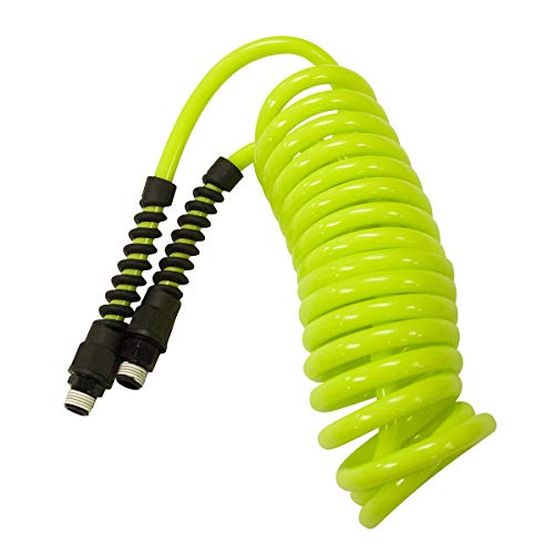 Product Cover Flexzilla Polyurethane Recoil Hose, 1/4 in. x 10 ft, ZillaGreen - LP1410AFZ