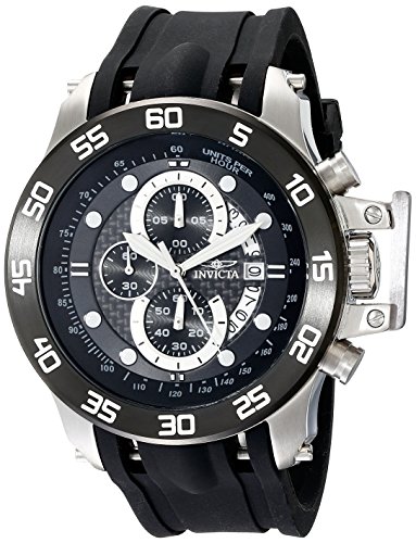 Product Cover Invicta Men's 19251 I-Force Stainless Steel Watch With Black Synthetic Band