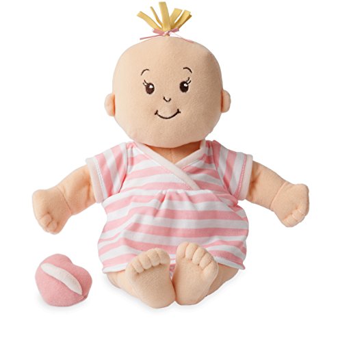 Product Cover Manhattan Toy Baby Stella Peach Soft First Baby Doll for Ages 1 Year and Up, 15