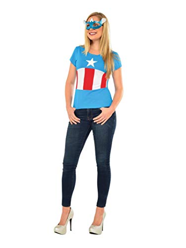 Product Cover Rubie's Costume Co Women's Marvel Universe American Dream Classic T Shirt