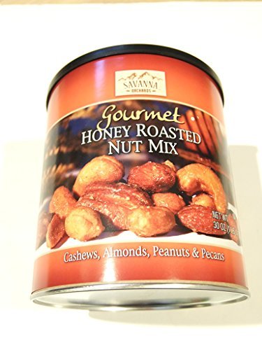 Product Cover Savanna Orchards Gourmet Honey Roasted Nut Mix, 30 Oz