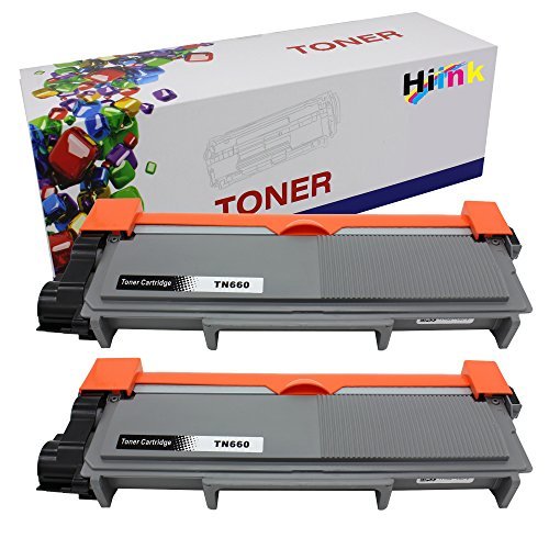 Product Cover HIINK Compatible Toner Cartridge Replacement for Brother TN660 Black 2-Pack 2 Pack