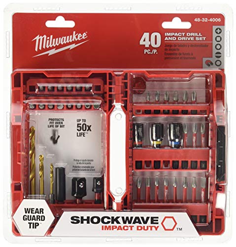 Product Cover Milwaukee Electric Tool 48-32-4006 Shockwave Bit Set (40 Piece)