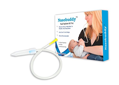 Product Cover Nasobuddy Baby Nasal Aspirator 0-5 Years The Snotsucker Cold Relief (Yellow)