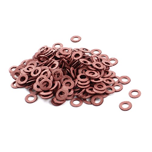 Product Cover uxcell 250pcs M3 Flat Insulating Fiber Washer 3mmx6mmx0.5mm for Motherboard
