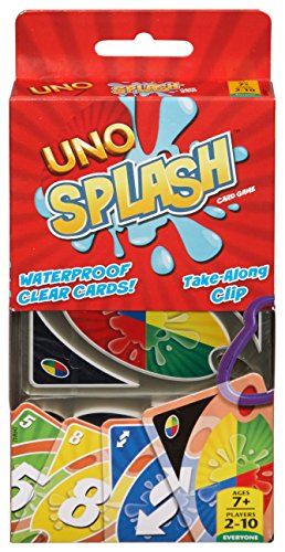 Product Cover Mattel Games UNO Splash Card Game
