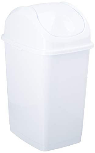 Product Cover Superio Brand 4.7 Gal. Compact Slim Trash Can
