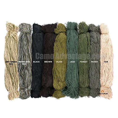 Product Cover Arcturus Ghillie Suit Thread - Lightweight Synthetic Ghillie Yarn to Build Your Own Ghillie Suit